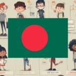 learning vocabulary games for adjectives in Bengali