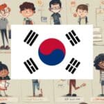 learning vocabulary games for adjectives in Korean