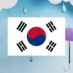 learning vocabulary games for weather in Korean