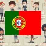 learning vocabulary games for adjectives in Portuguese