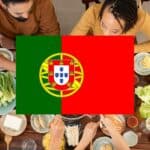 learning vocabulary games for eating out in Portuguese