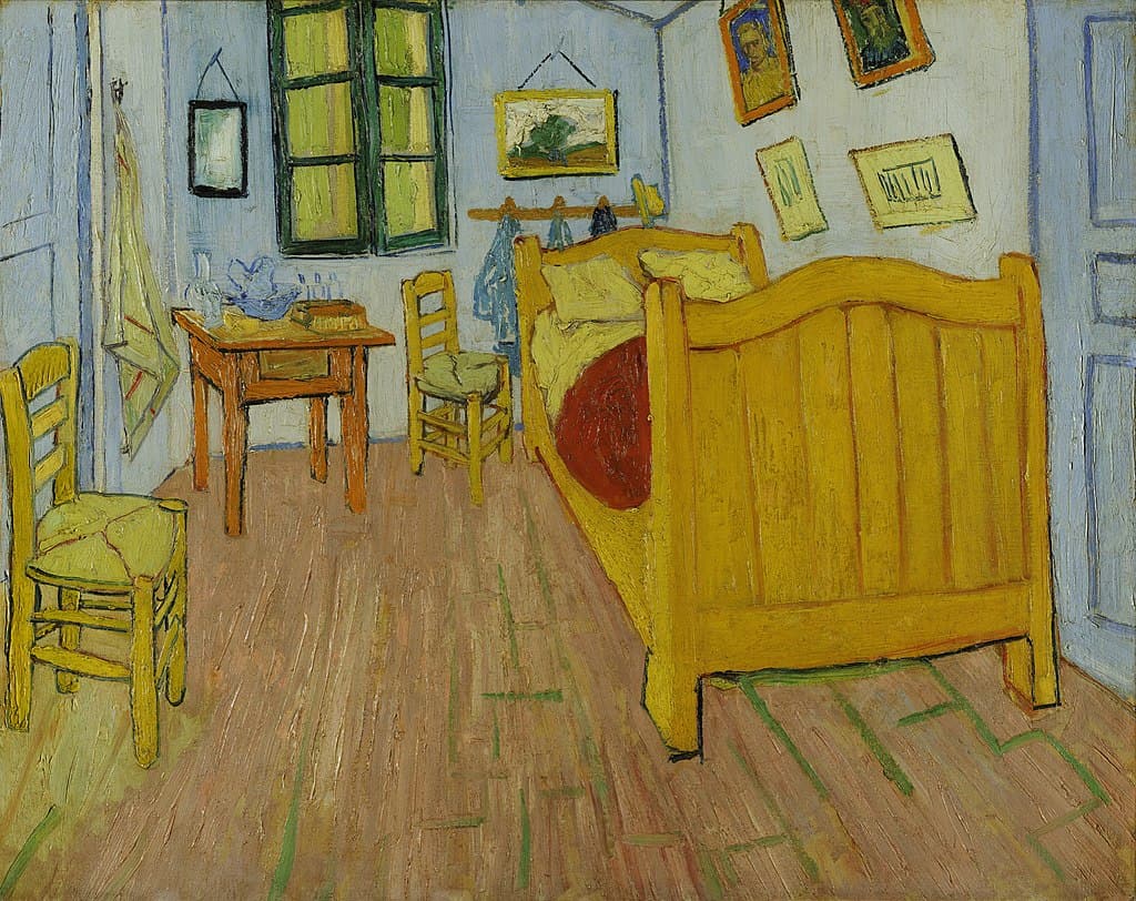 Vincent van Gogh's Bedroom in Arles painting