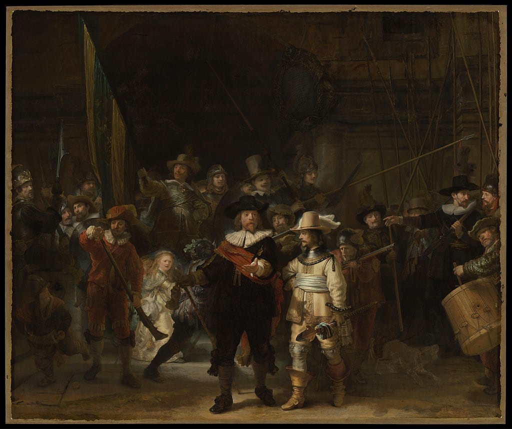 The night watch - Rembrandt van Rij