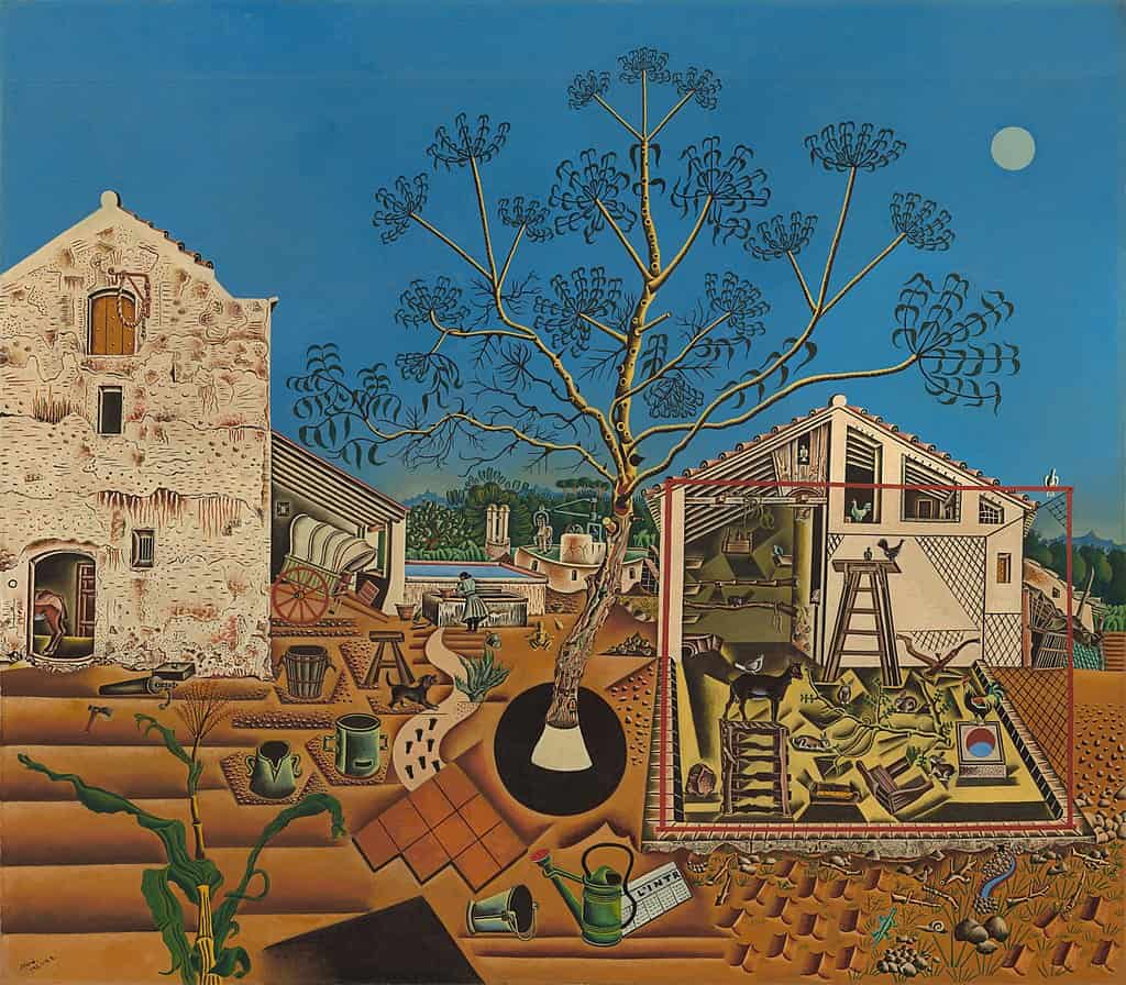 The Farm by Joan Miró