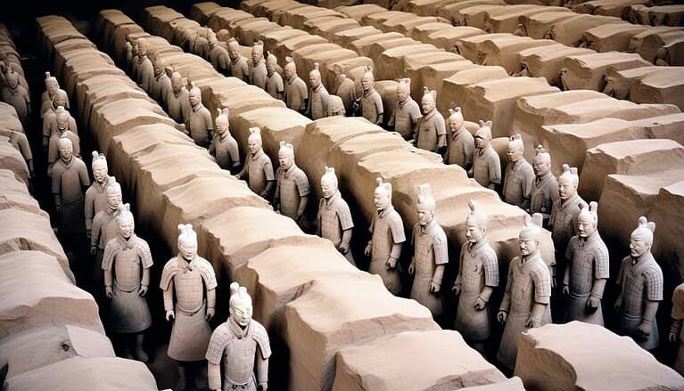 featured image Qins Terracotta Army Unearthed 197 BCE