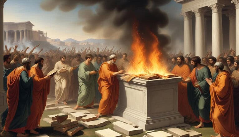 featured image The Burning of Books and Burying of Scholars 213 BCE
