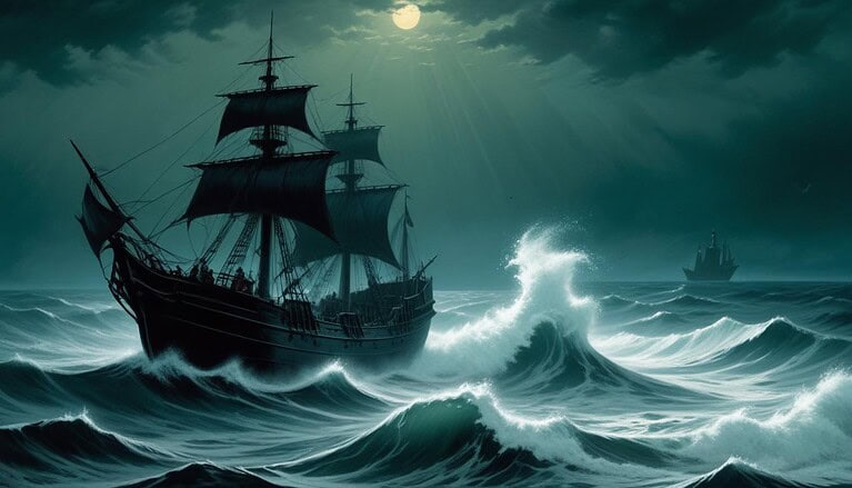 featured image The Mystery of the Sea by Bram Stoker