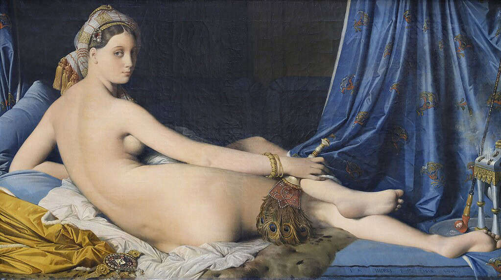 Jean-Auguste-Dominique Ingres - Grande-odalisque