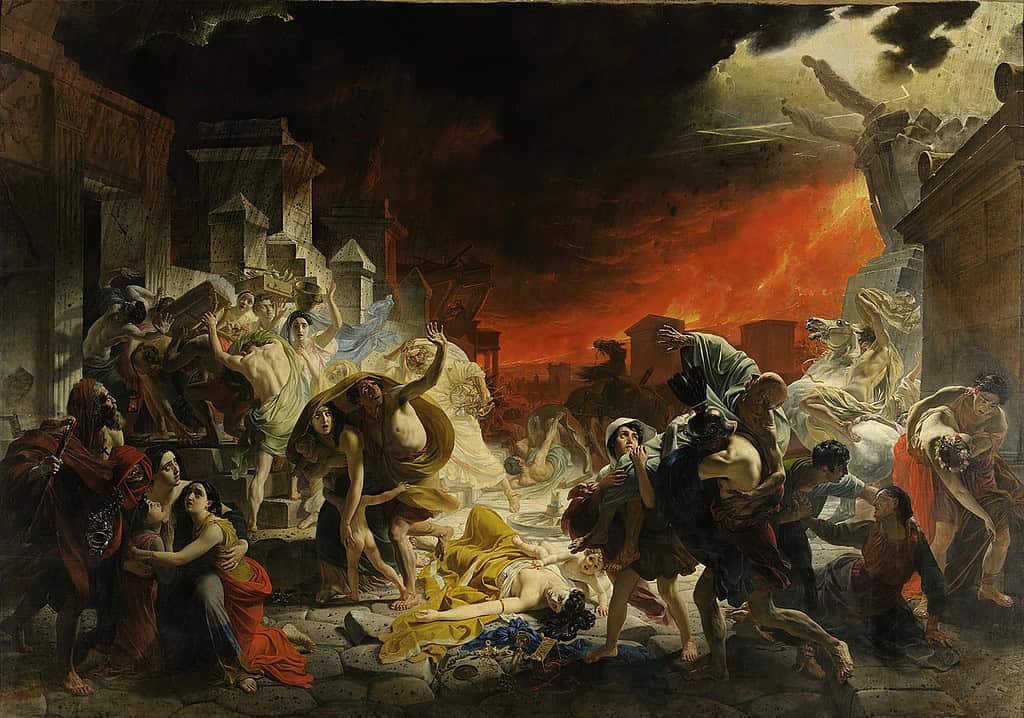 The last Day of Pompeii -Karl Brullov
