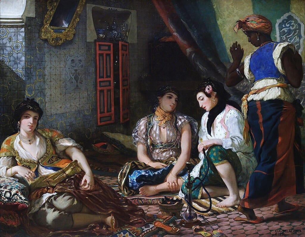 The Women of Algiers by Eugène Delacroix