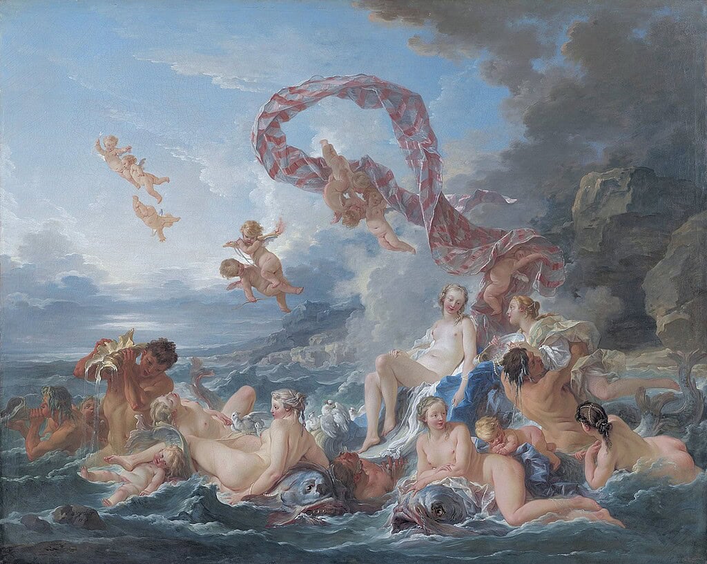 François Boucher - Triumph of Venus