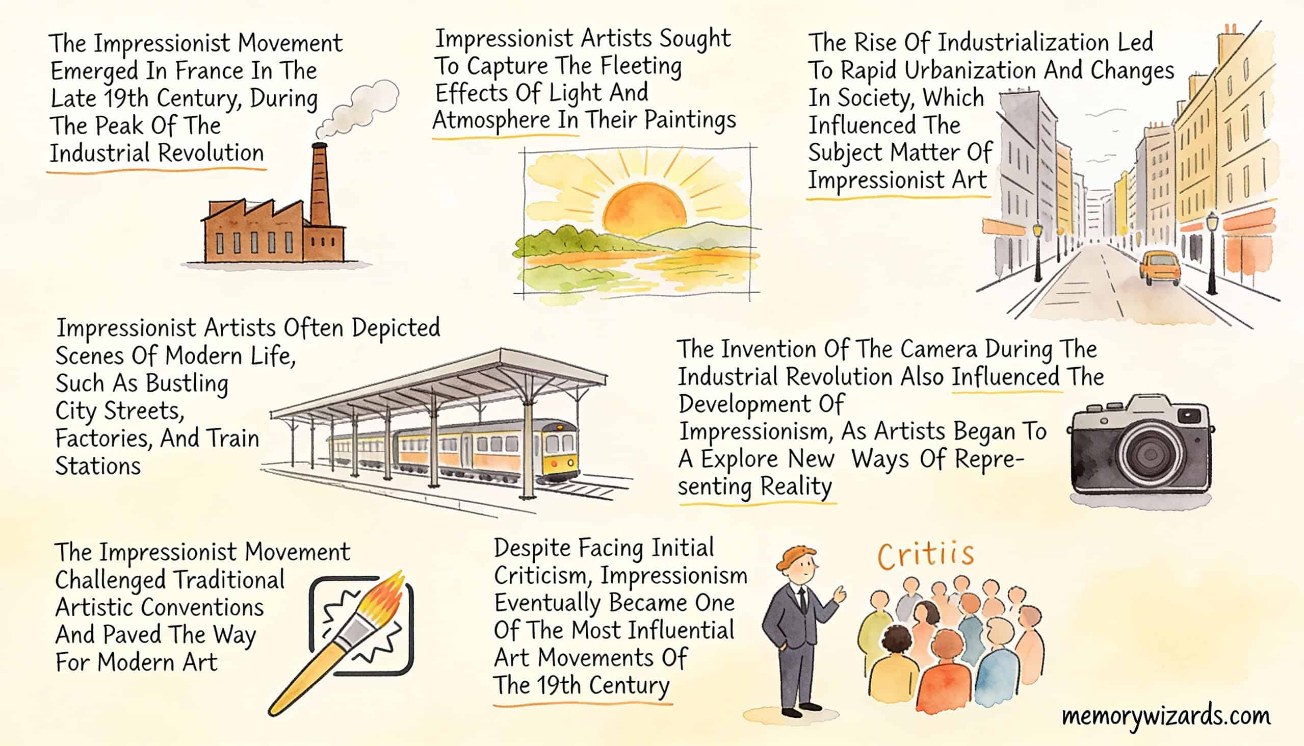 Impressionism and the Industrial Revolution