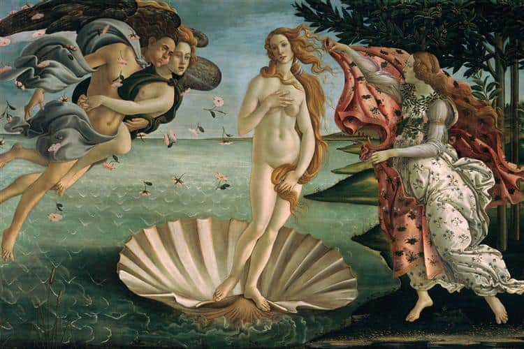 The Birth of Venus - Sandro Botticelli