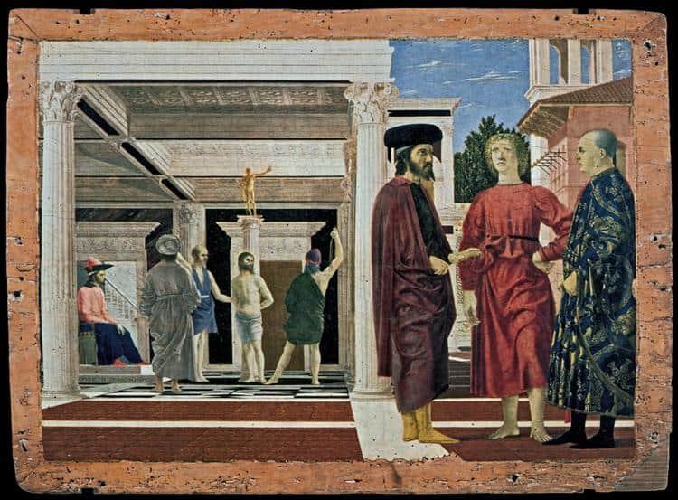 The Flagellation of Christ by Piero della Francesca