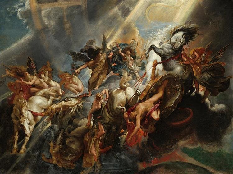 The Fall Of Phaeton Peter Paul Rubens