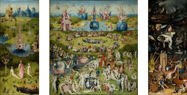 The Garden Of Earthly Delights Full Hieronymus Bosch